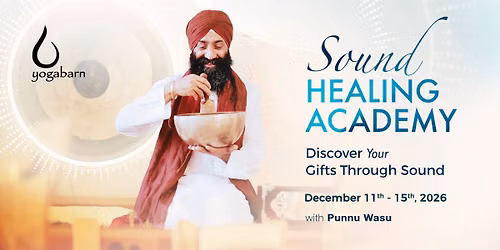 YTT | Sound Healing Academy | Dec 11th - Dec 15th, 2026 | Punnu Wasu