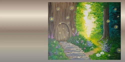 \ud83c\udfa8\ud83e\uddda Paint and Sip: Fairies Forest \ud83c\udf32\u2728