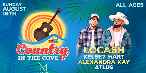 95.5 The Bull Presents Country at the Cove @ M Resort!