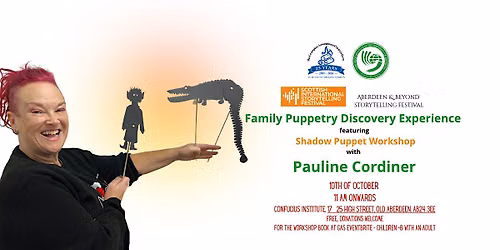 Family Pupetry Experience featuring Shadow Puppet Workshop