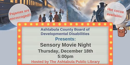 Community Sensory Movie Night