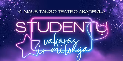 STUDENT\u0172 VAKARAS