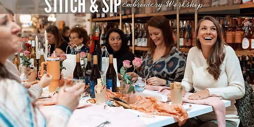 Gilmore Girls Stitch and Sip Embroidery Workshop