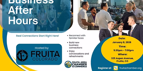 Business After Hours: City Of Fruita