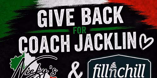 Fill and Chill Give Back to Coach Jacklin  