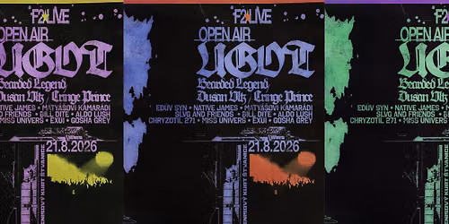 F2 LIVE OPEN AIR x UGOT: Bearded Legend \u2606 Du\u0161an Vlk \u2606 Cringe Prince & more
