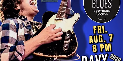 DAVY KNOWLES - Famed Blues Guitarist From The Isle Of Mann in Laguna Beach!