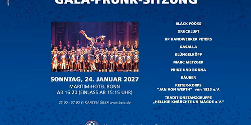 Gala-Prunk-Sitzung 24.01.2027