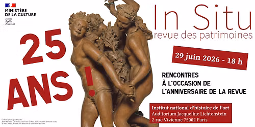 In Situ. Revue des patrimoines : 25 ans !