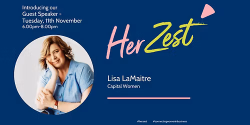 HerZest NOVEMBER 11th event with Lisa LaMaitre