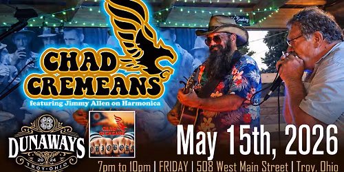 LIVE Music w\/ Chad Cremeans & Jimmy Allen