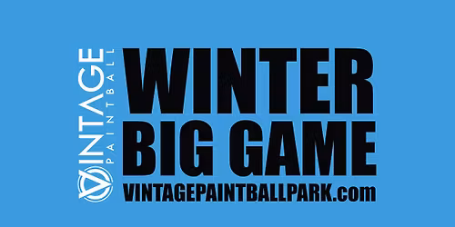 Winter Paintball Game