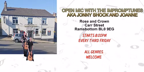 Rose and Crown Open Mic