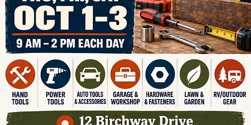Tool Sale