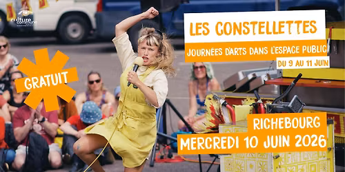 Les Constellettes \u00e0 Richebourg | Journ\u00e9es d'arts dans l'espace public