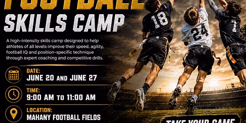 Elite Youth Football Skills Camp