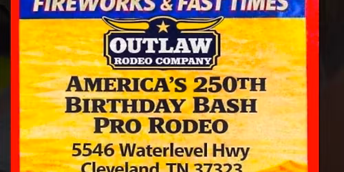 AMERICAN 250TH PRO RODEO