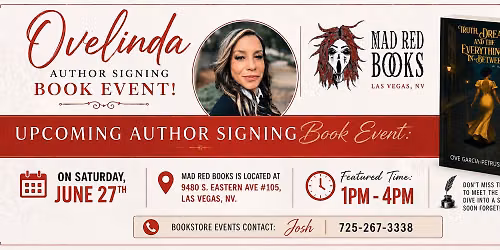 Author Signing & Meet the Author: Ovelinda Garcia-Petrushevich