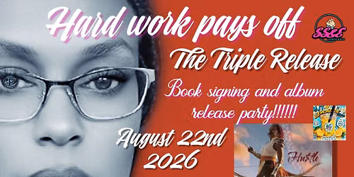The Triple Release book signing