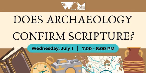 Does archaeology confirm Scripture?