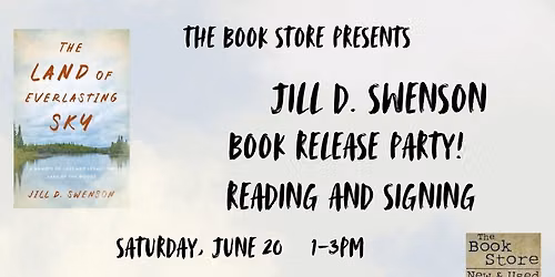 Jill Swenson Book Release Party! The Land of the Everlasting Sky