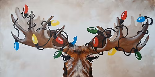 SOLD OUT Paint Nite: Moosemas Lights