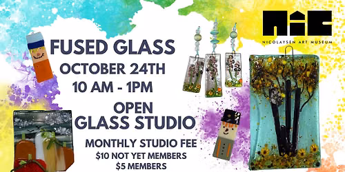 Fused Glass Open Studio at The NIC