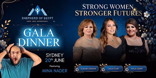 Charity Gala Dinner featuring Mega Stars & Mina Nader - Sydney