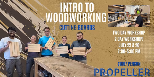 Intro to Woodworking: Cutting Boards