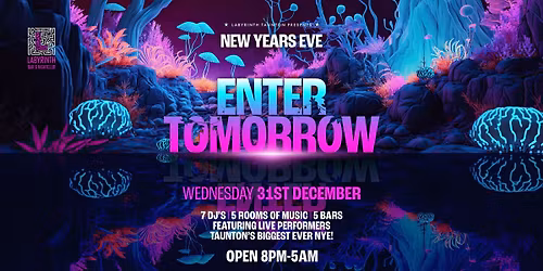 ENTER TOMORROW - NEW YEARS EVE 2025