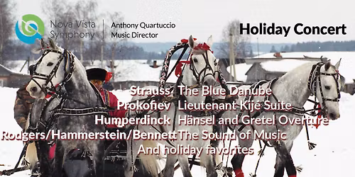 Nova Vista Symphony Holiday Concert