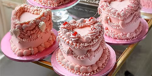 Pretty in Piping: Make & Take a Vintage Heart Cake
