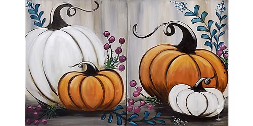 Cute Fall Pumpkins - Paint and Sip in Denver | Classpop!\u2122