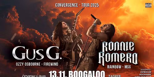 GUS G & RONNIE ROMERO - CONVERGENCE TOUR 2025