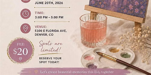 Paint & Sip with Jannah Ni\u00f1itas X MHS