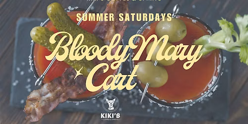 Bloody Mary Pop-Up Cart