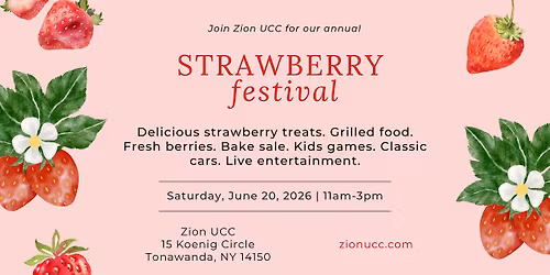 Zion UCC Strawberry Festival
