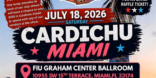 Cardichu Miami Show at FIU Graham Center