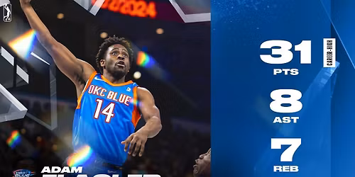 Parking Windy City Bulls at Oklahoma City Blue