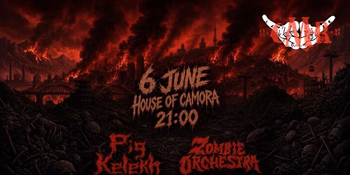 Pig Kelekh ⚡ Zombie Orchestra @ CMR — Egnate Ninoshvili Str. N 8, 0102 Tbilisi, Georgia