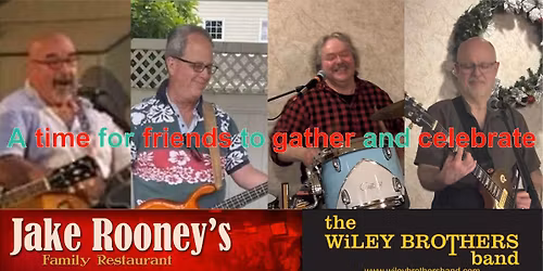JUST ANNOUNCED: The Wiley Brothers Band returns to Jake Rooney's in Harwichport.