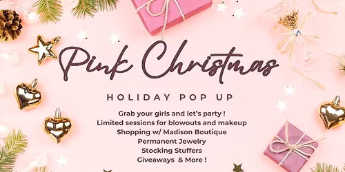 Holiday Pop Up !