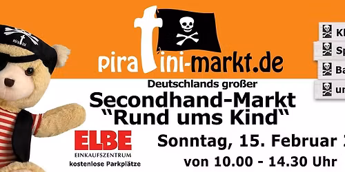 Kinderflohmarkt piratini-markt im ELBE