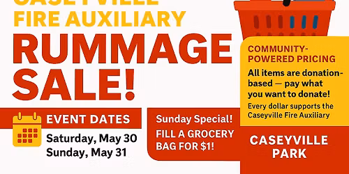2nd Annual Caseyville Fire Auxiliary Rummage Sale
