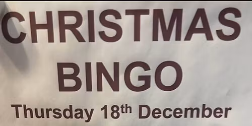 Christmas Bingo and open the box