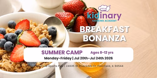 Breakfast Bonanza Summer Cooking Camp w\/ Donut Wars (Ages 8-12)