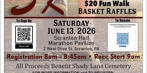 3rd Annual Maintain the Lane 5K