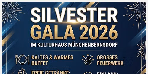 Silvestergala 2026 im Kulturhaus M\u00fcnchenbernsdorf