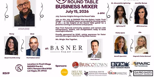 Knights of the Round Table - Business Mixer @ BASNER