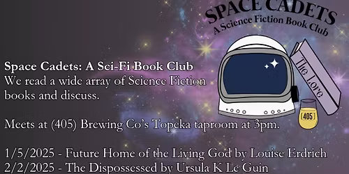 Space Cadets Sci-Fi Book Club at (405) Brewing Co